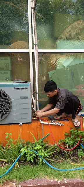 Servis unit outdoor AC